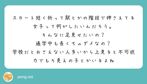 スカート 抑え 安い 会談