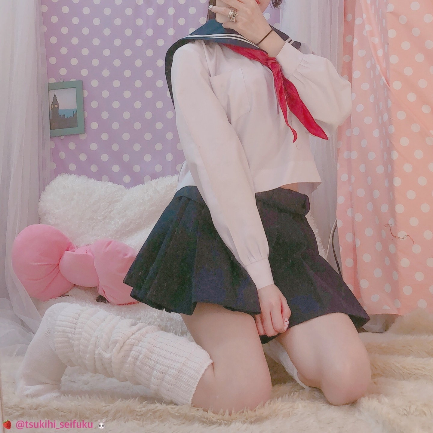 🍓 苺の国のつきひにゃん ♥️